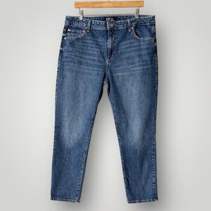 GAP Universal Slim Boyfriend‎ Jean | Dark Alba Wash | Size 16 / 33